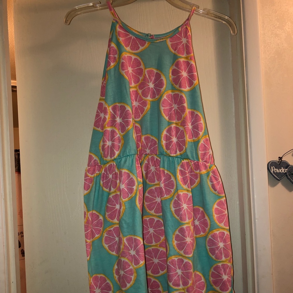 LJ grapefruit dress - HELD FOR A SHOPPER